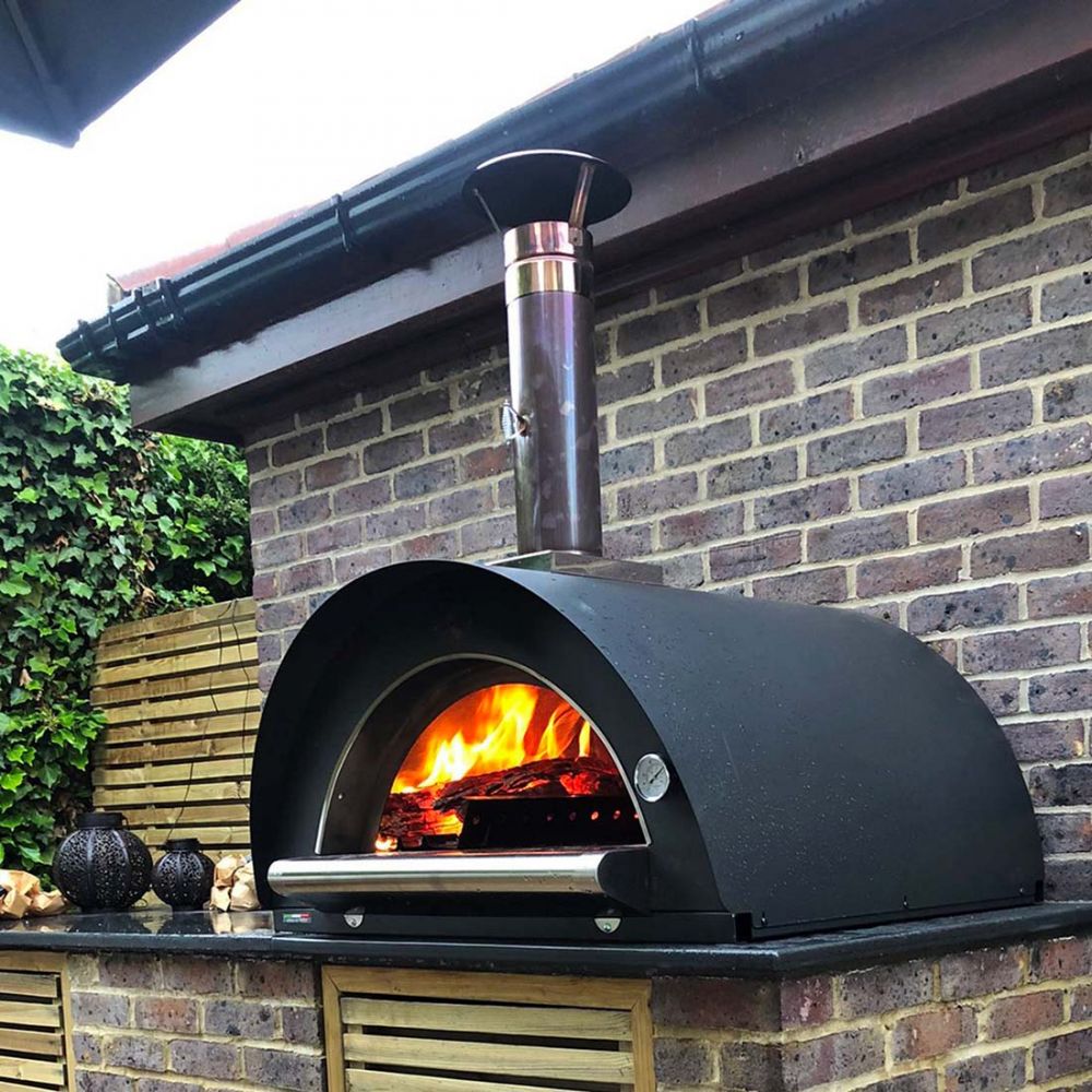 Clementi Family Legna 80 x 60 Pizza Oven Anthracite